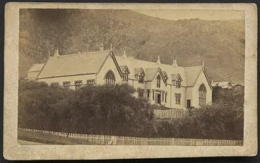 Image: Richards, E S (Wellington) fl 1862-1873 : Photograph of Provincial Council building, Wellington