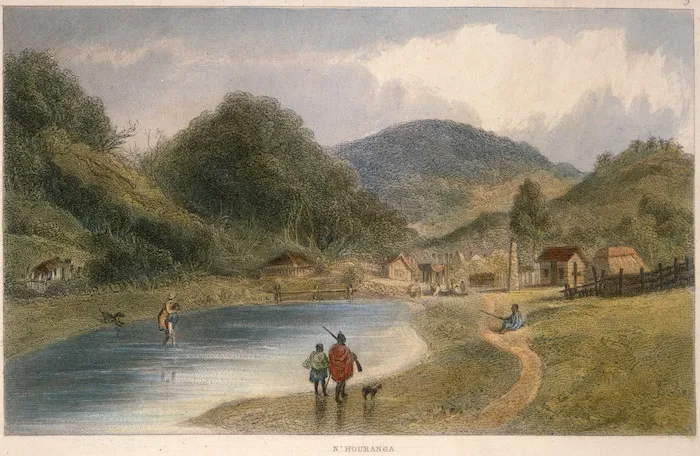 Brees, Samuel Charles, 1810-1865 :N'Houranga. Drawn by S C Brees. Engraved by Henry Melville. [London, 1847].