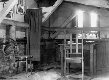 Image: Rutherford's basement 'laboratory', Canterbury College