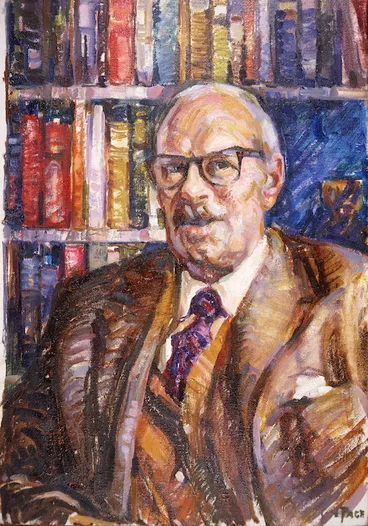 Image: Page, Evelyn 1899-1988 :[Dr John Cawte Beaglehole. 1977].