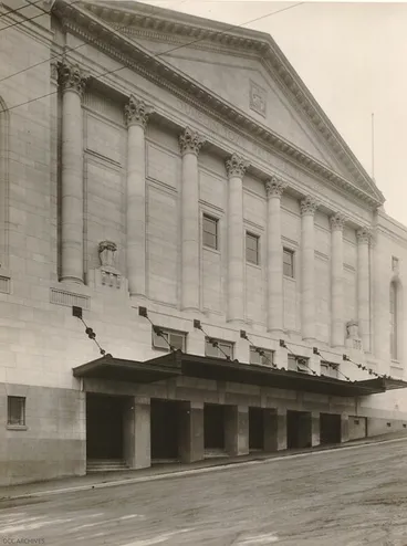 Image: Newly Completed Dunedin Town Hall 1929