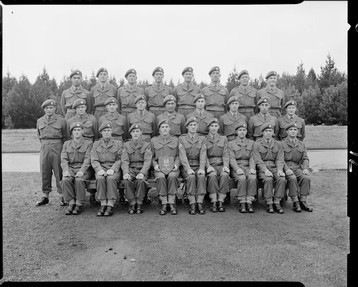 New Zealand Army SAS group photograph