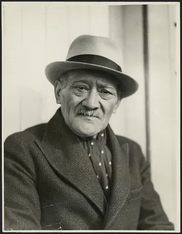 Image: Tahupotiki Wiremu Ratana - Photograph taken by William Hall Raine