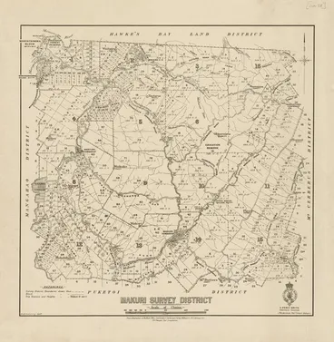 Image: Makuri Survey District [electronic resource] / H. Armstrong, delt.