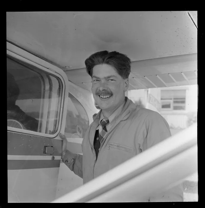 Frank Brittain, of Wellington Aero Club