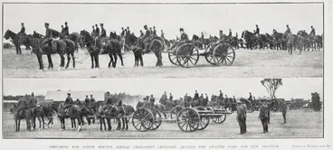 Image: Preparing for active service abroad