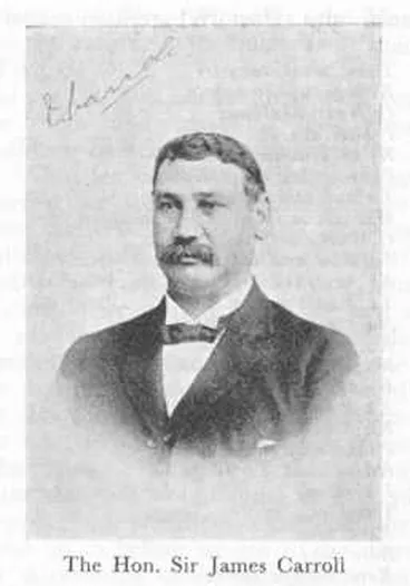 Image: The Hon. Sir James Carroll