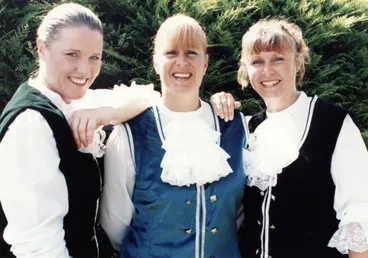Image: Highland dancers Tracey Rushton, Leanne Richmond and Lynn Scobie among 160 selected for Wellington 'Edinburgh Tattoo'.