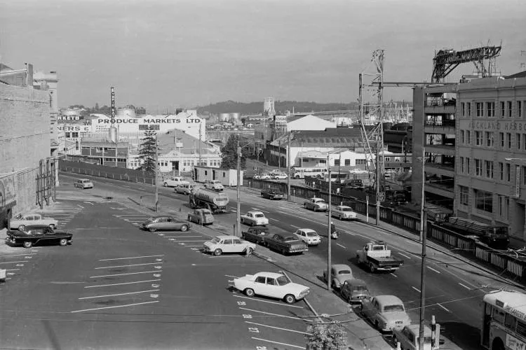 Customs Street West and Fanshawe Street