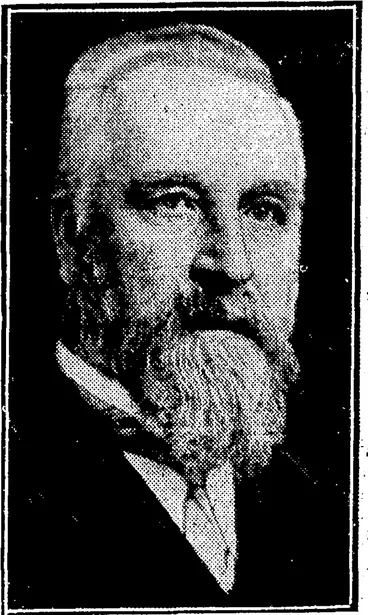 Image: S. P. Andrew Photo. HON. RODERICK McKENZIE, a former Minister of Mines and Public Works, who died yesterday in his 82nd year. (Evening Post, 10 October 1934)