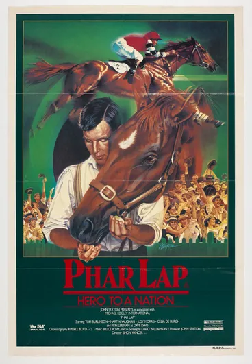 Image: Film Poster - Edgley Ventures, Phar Lap Motion Picture, 1983