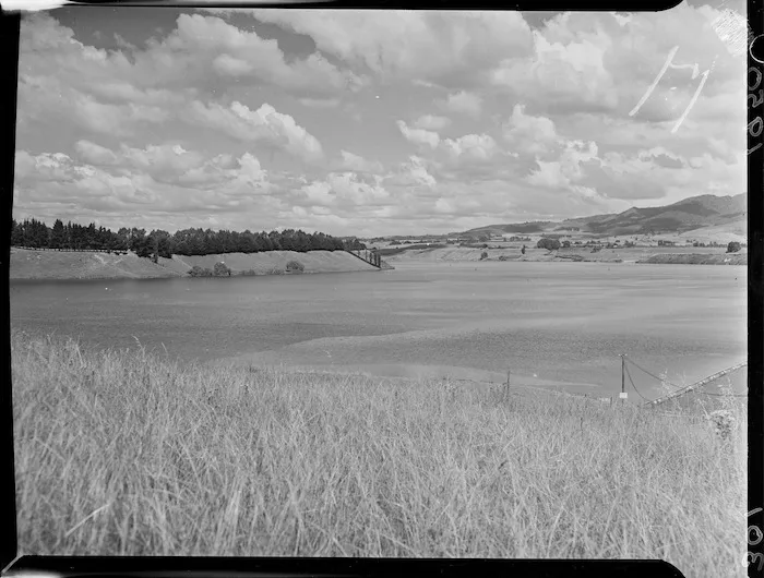 Part 1 of a 3 part panorama of Lake Karapiro