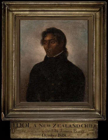 Image: [Barry, James] :Tooi, a New Zealand chief. Painted and presented by James Barry Esq[ui]re