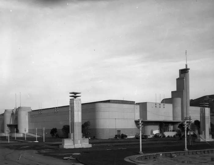 Exhibition hall, New Zealand Centennial Exhibition