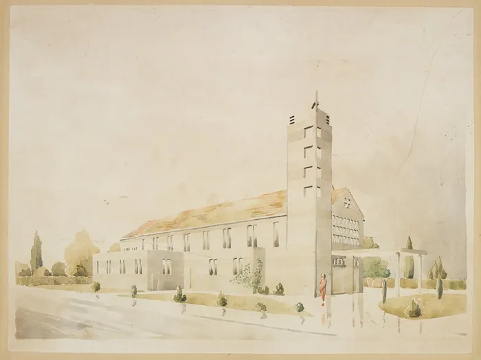 Artist unknown :[St Paul's Church, Waiwhetu, Lower Hutt. 1961?]
