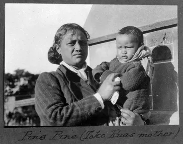 Image: Pinepine Te Rika, wife of Rua Kenana Hepetipa