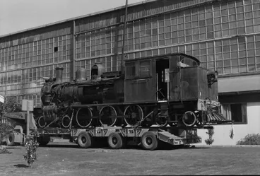 Image: Photograph of locomotive WW 491