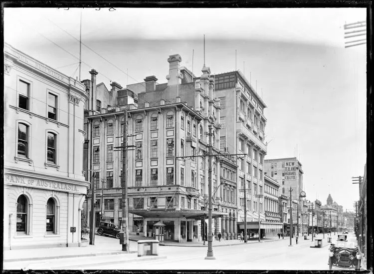 Queen Street, Auckland Central, 1928