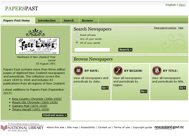 Papers Past