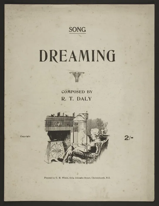 Dreaming : song / composed by R.T. Daly.