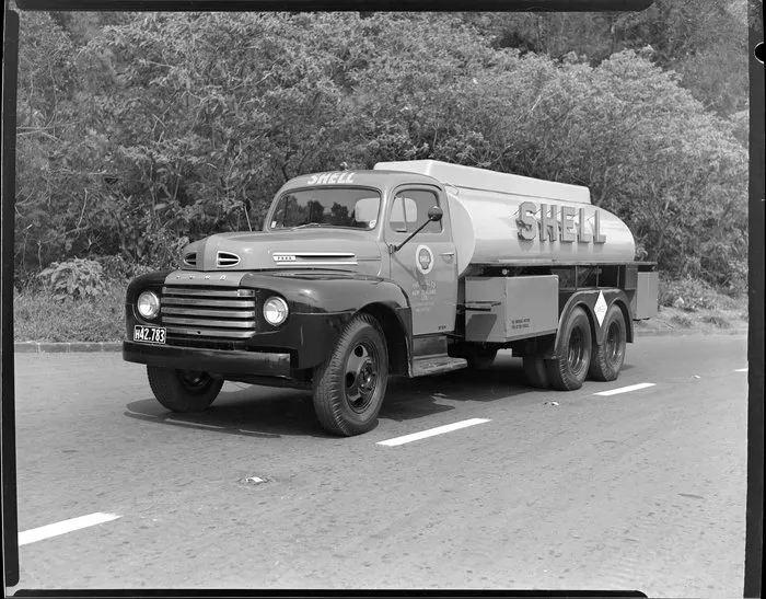 Shell Oil Company truck
