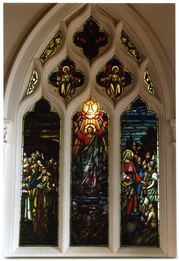 Image: Andersons Bay stained glass windows