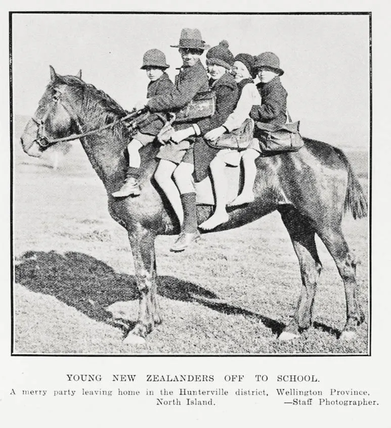 Young New Zealanders Off To School