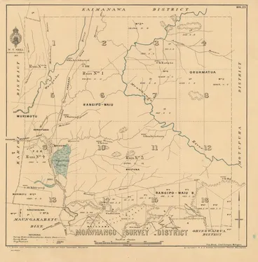 Image: Moawhango Survey District [electronic resource].