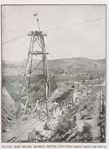 The East Coast Railway advances another step Otoko viaduct ready for traffic Image: The East Coast Railway advances another step Otoko viaduct ready for traffic