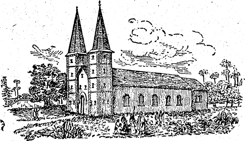 REV. MARSDEN'S PARRAMATTA CHURCH. (NZ Truth, 07 November 1914)