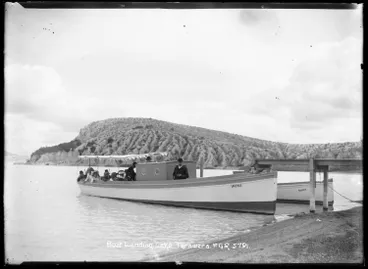 Boat Landing, Lake Tarawera Image: Boat Landing, Lake Tarawera