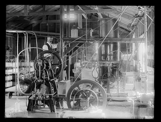 Hamilton Cordial Factory, interior