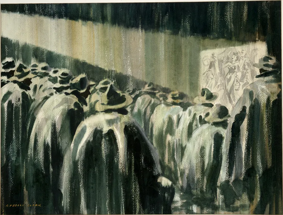 Movies in the rain, Malsi, Mono Island