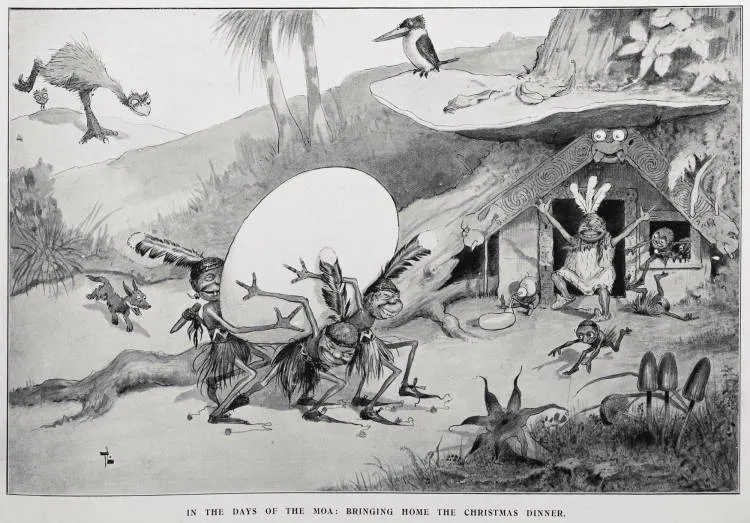 In the days of the moa