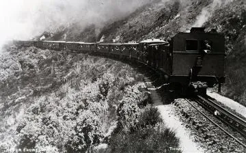 Fell engine on Rimutaka Incline