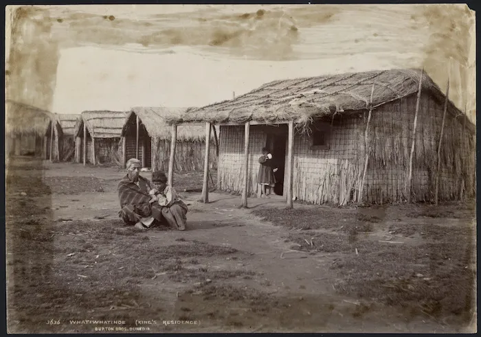 Scene at Whatiwhatihoe Pa, Waikato