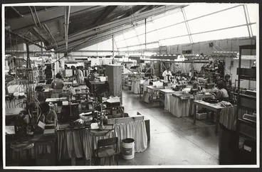 Image: Tatra Leather Goods factory, Burden Avenue, Wainuiomata