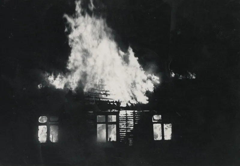 Photograph, Hostel Fire