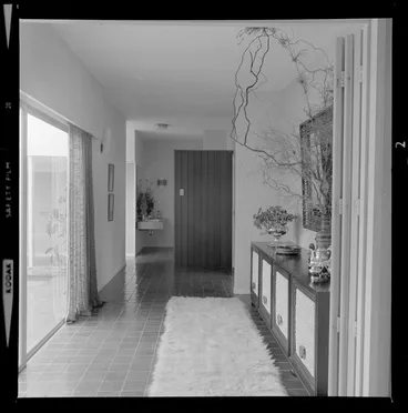 Image: Hall interior, Littlejohn house, Wellington