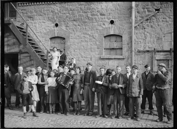 Forced farm labourers - Photograph taken by Lee Hill