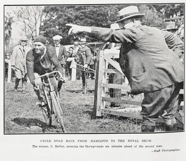 Image: Cycle Road Race From Hamilton to the Royal Show