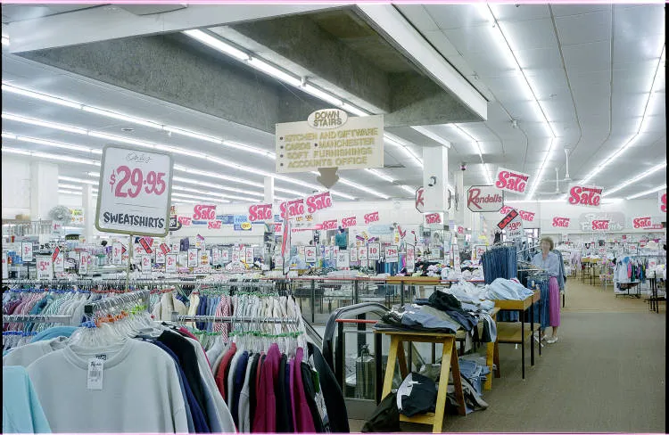Rendells department store, Karangahape Road, 1990