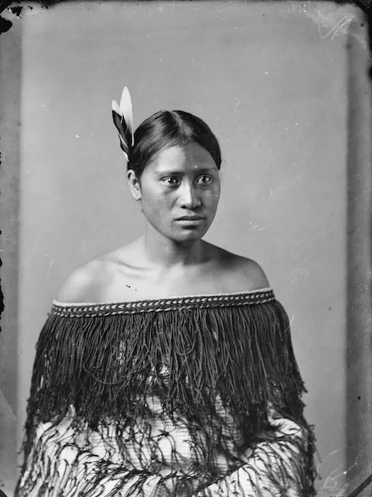 Maori woman from Hawkes Bay district