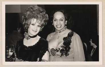 Image: Johnny Croskery and Carmen Rupe. From Johnny Croskery’s photograph album 1960-1980