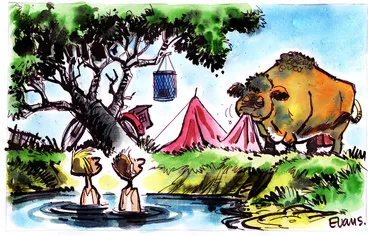 Image: [The campers] 6 January 2011