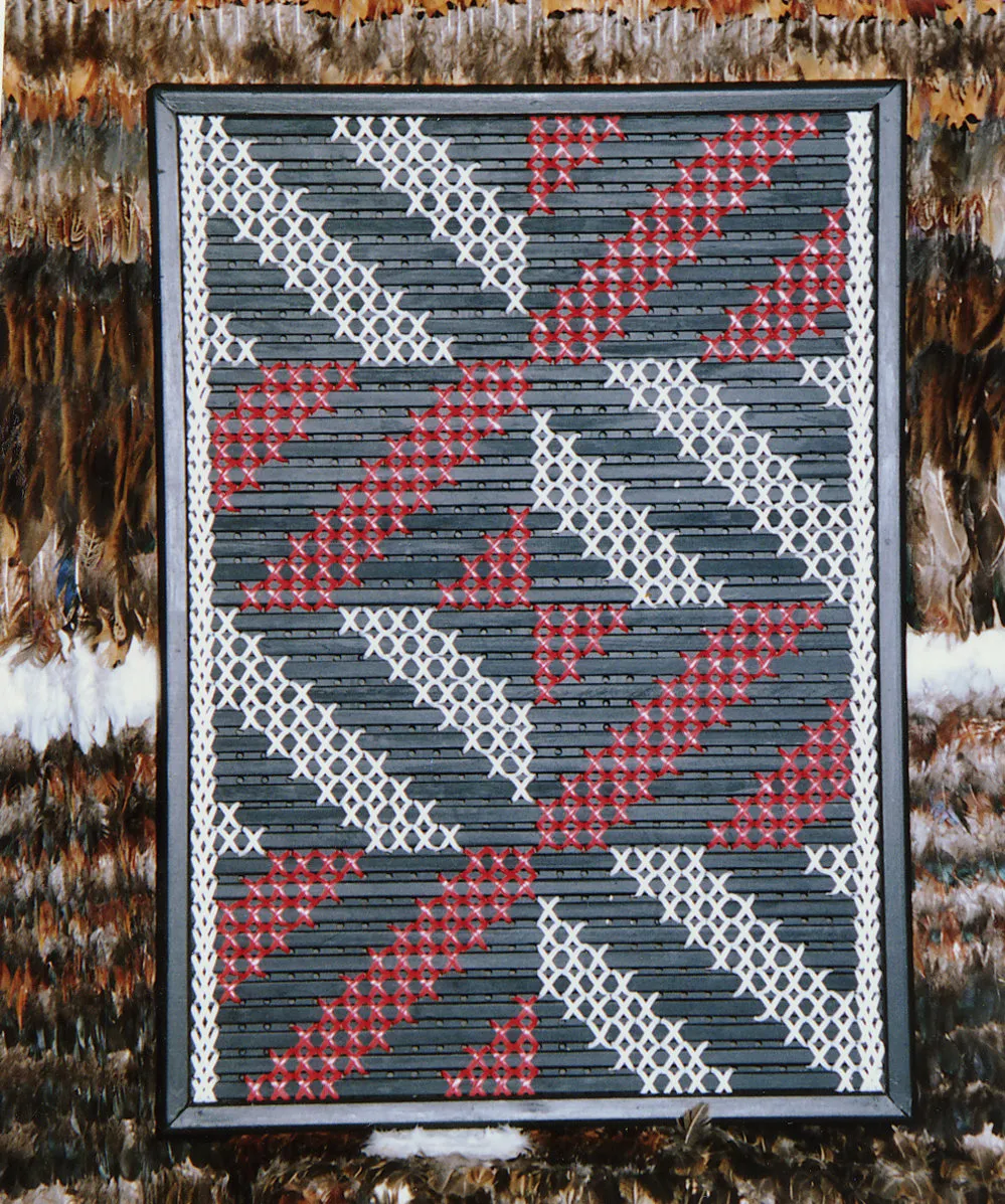 Tukutuku Panel - Pātikitiki 1993