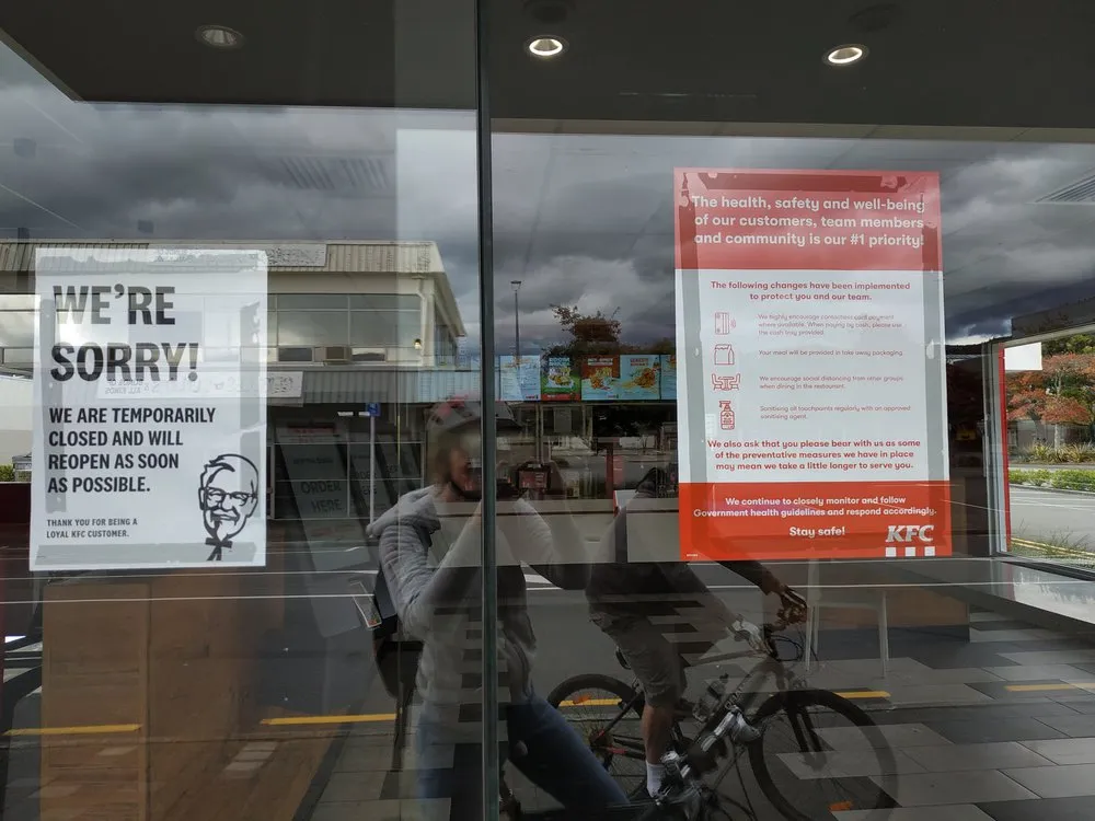 KFC during Covid-19 Level 4 lockdown