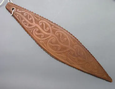 Image: Pūrerehua (bull roarer)