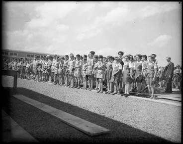 Image: "First Pupils of New School" - Ross Intermediate