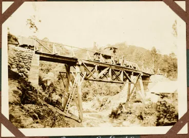 Image: Georges Creek Bridge, Huia, 1926